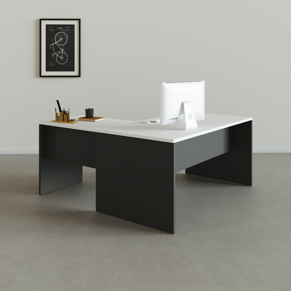 Mesa de oficina en L Tarnos - Bikkom