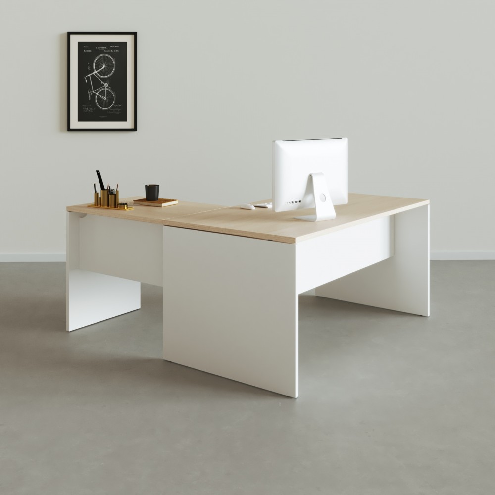 Mesa de oficina en L Tarnos - Bikkom