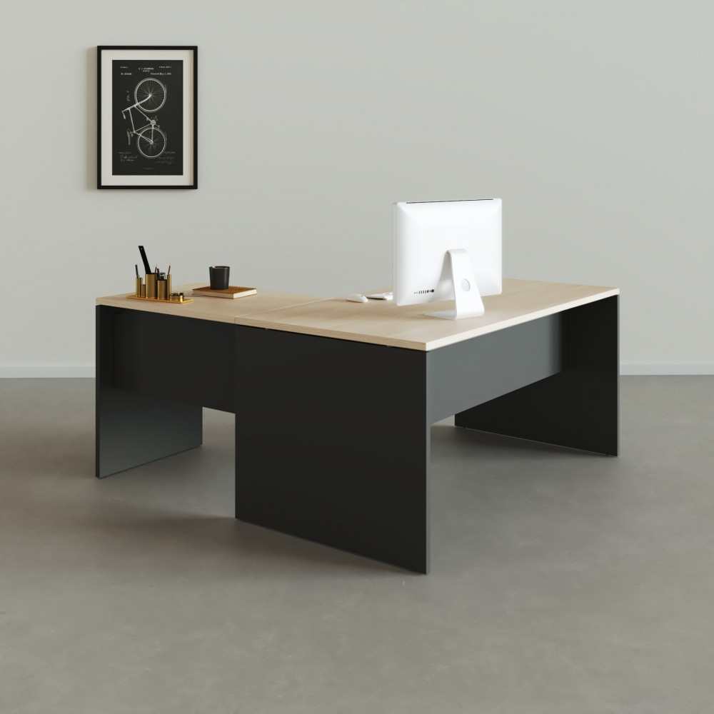 Mesa de oficina en L Tarnos - Bikkom