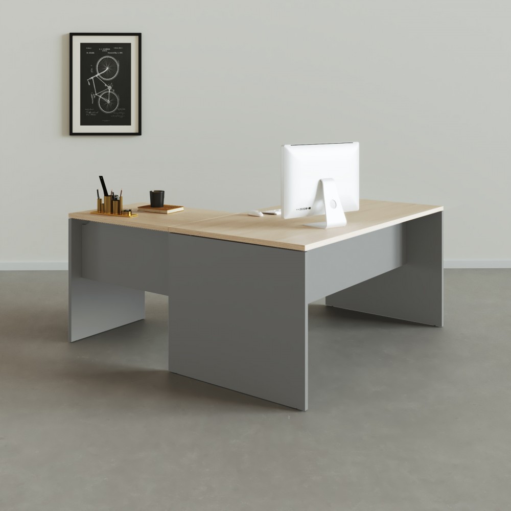 Mesa de oficina en L Tarnos - Bikkom