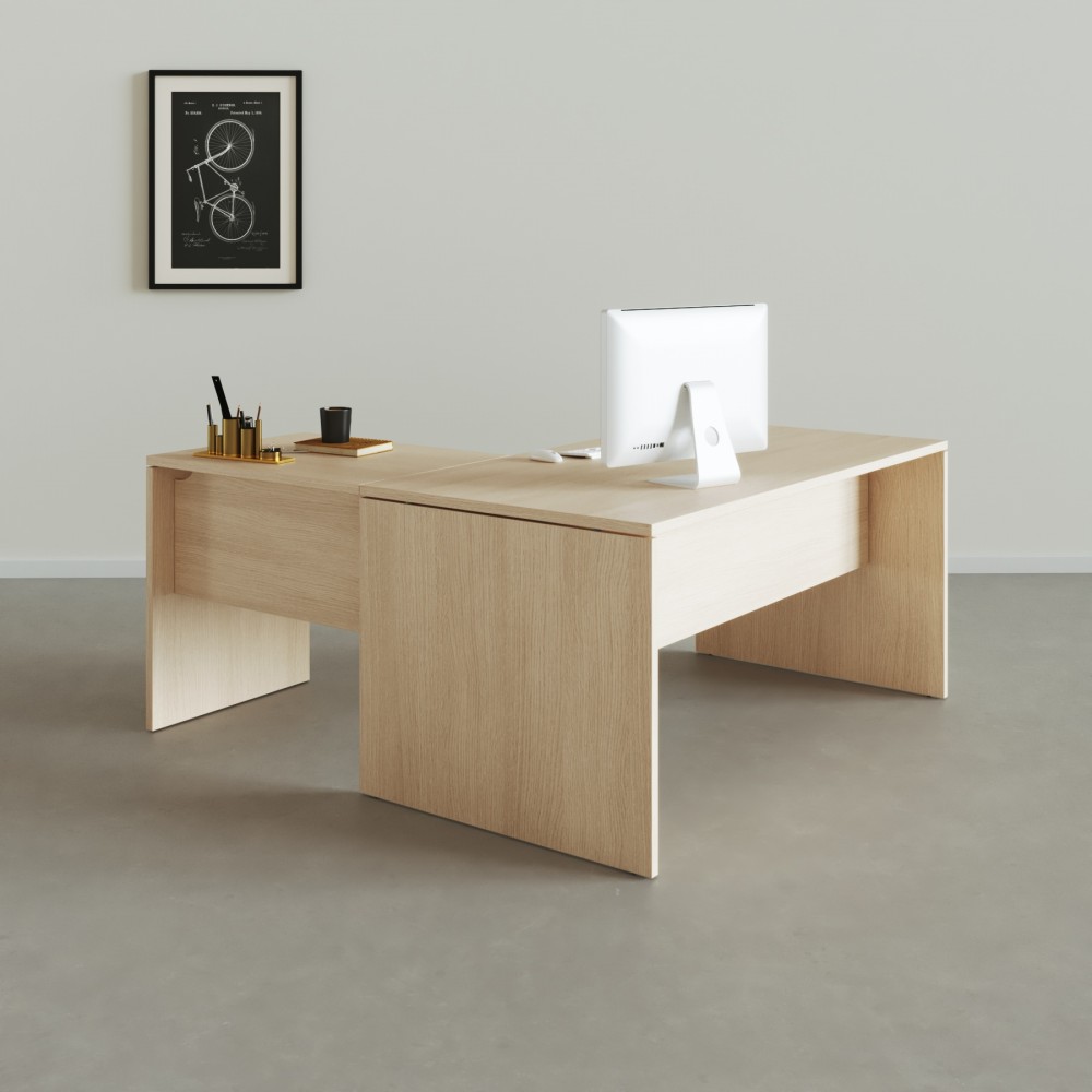 Mesa de oficina en L Tarnos - Bikkom
