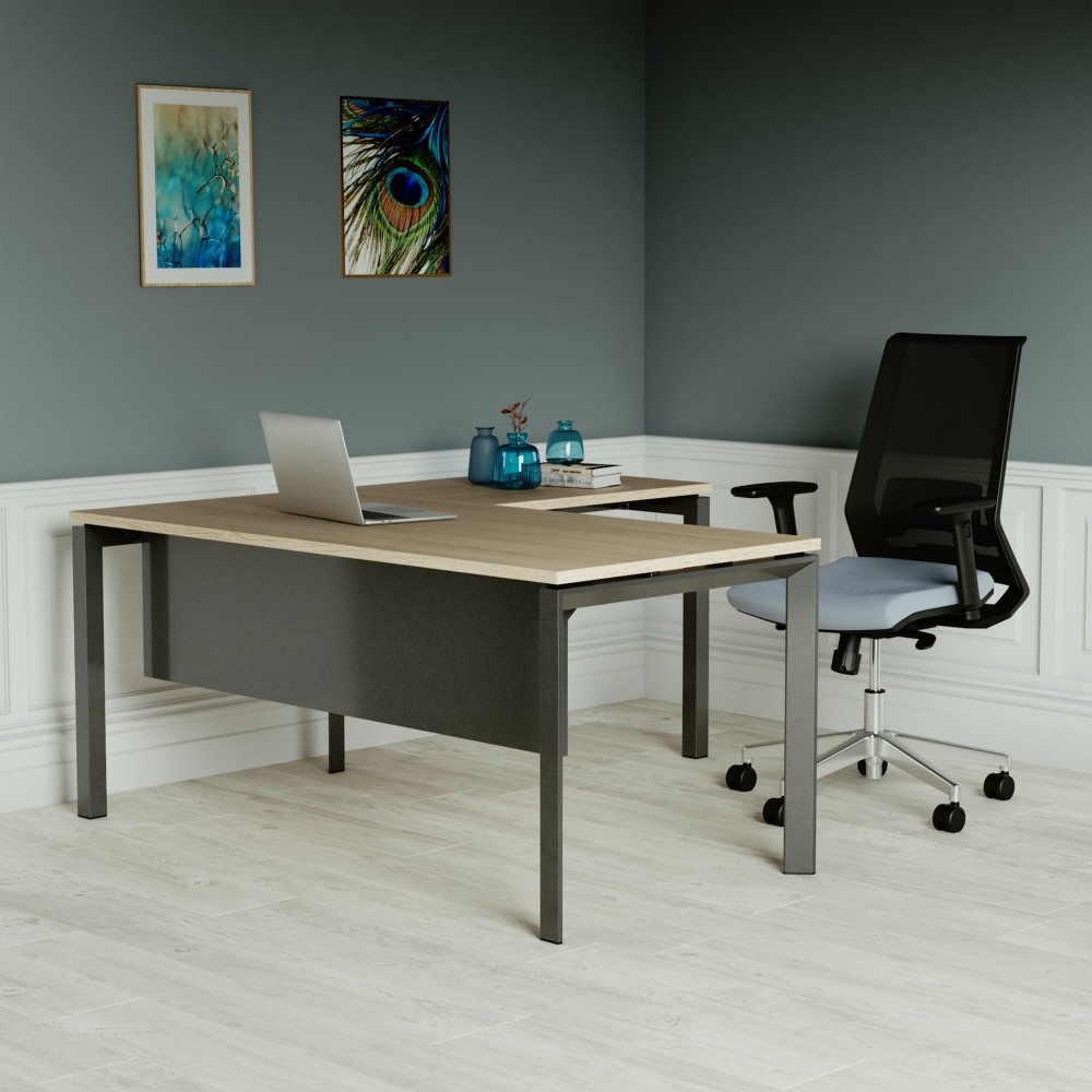 Silla  de oficina Ania Grey - Bikkom